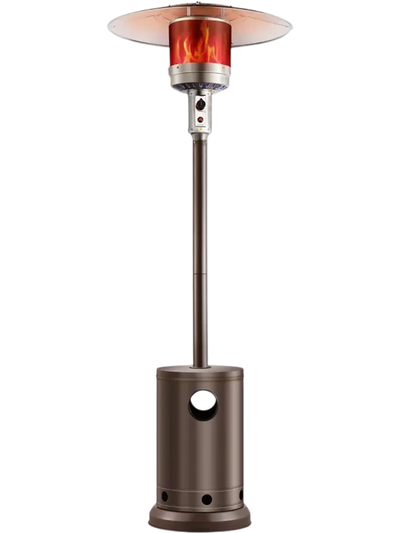 Vevor Patio Heater Outdoor Propane 50,000 BTU Bronze New