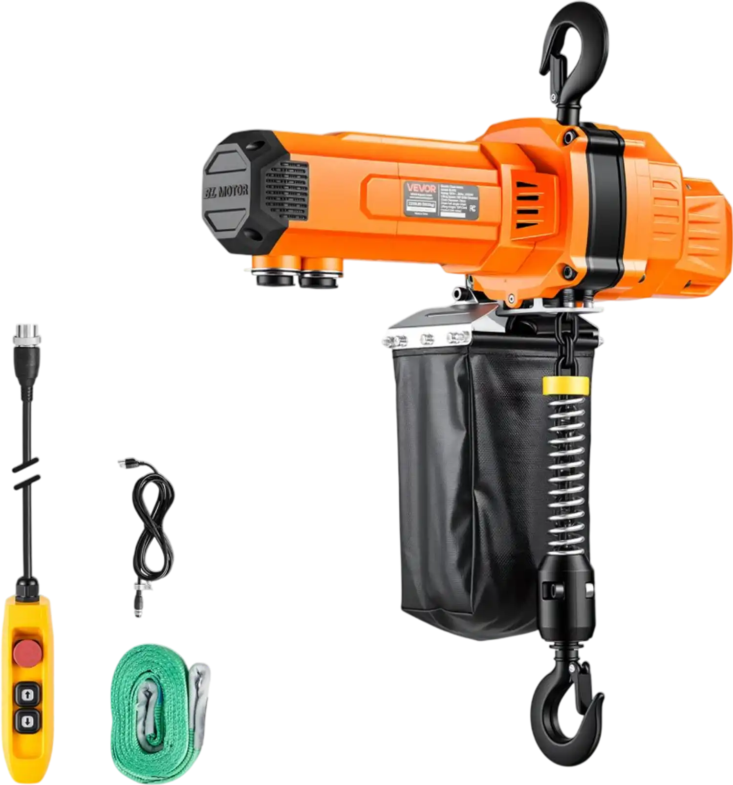 Vevor Electric Chain Hoist 2200 lbs 10' Wired Remote Overhead Crane New
