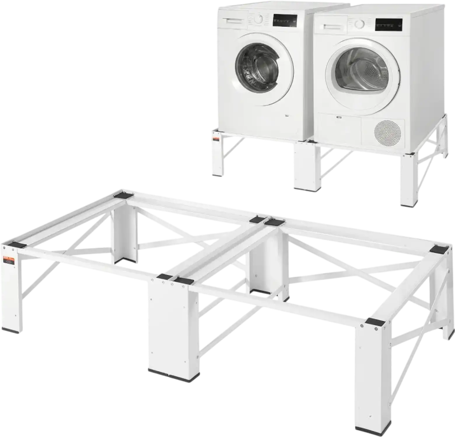 Vevor Laundry Pedestal Universal Washer and Dryer Stand 12