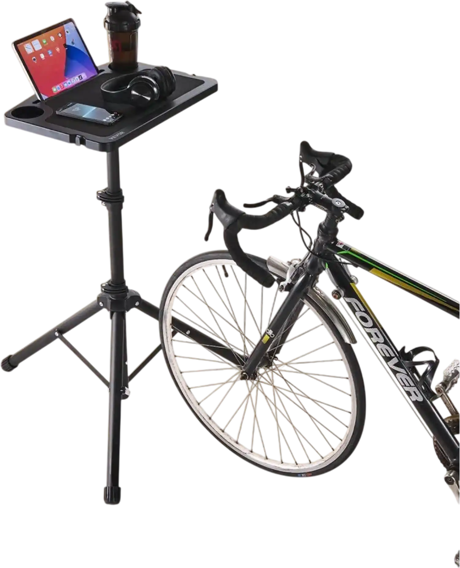 Vevor Cycling Desk Foldable Adjustable Bike Trainer & Treadmill Desk New
