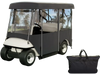 VEVOR Golf Cart Enclosure 86'', 4-Person Golf Cart Cover, 4-Sided Fairway Deluxe, 300D Waterproof Driving Enclosure with Transparent Windows, Fit for 4-Seat EZGO, Club Car, Yamaha Carts