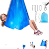 VEVOR Sensory Swing, Double-Layer Fabric Sensorys Hammock, Indoor & Outdoor Sensory Swing with 360° Swivel Hanger, O-Sling, Holds up to 300lbs, Adjustable Aerial Yoga, Hanging Swings for Kids