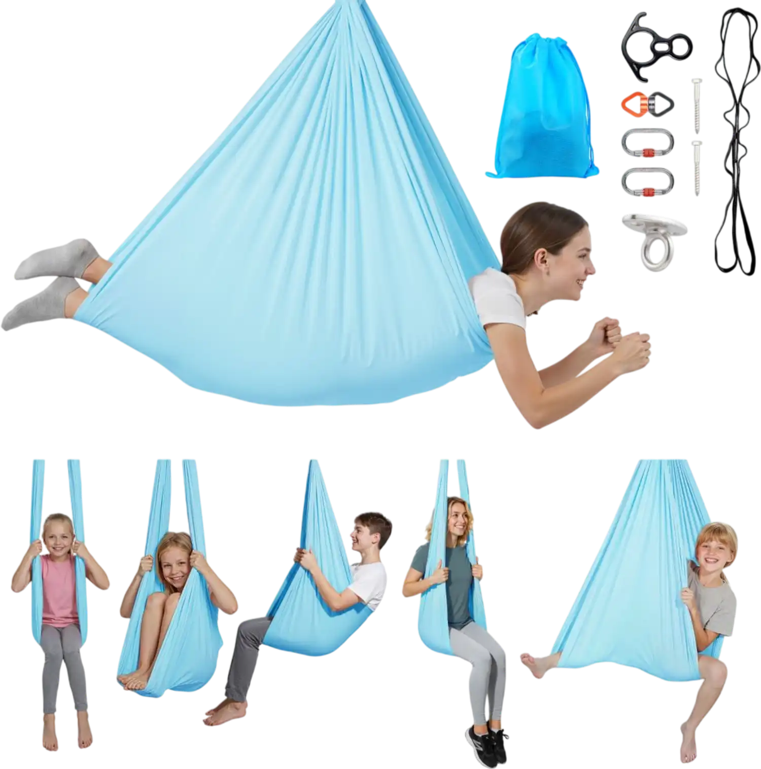 Vevor Aerial Yoga Hammock Dual-Function Swing New