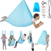 VEVOR Aerial Yoga Hammock, Maximum 300 lbs Load Aerial Silk, Yoga Swing with Nylon Fabric, Daisy Rope, PE Zipper Bag, Gymnastics Swings Suitable for Men and Women, Dual-Function Hammock & Swing