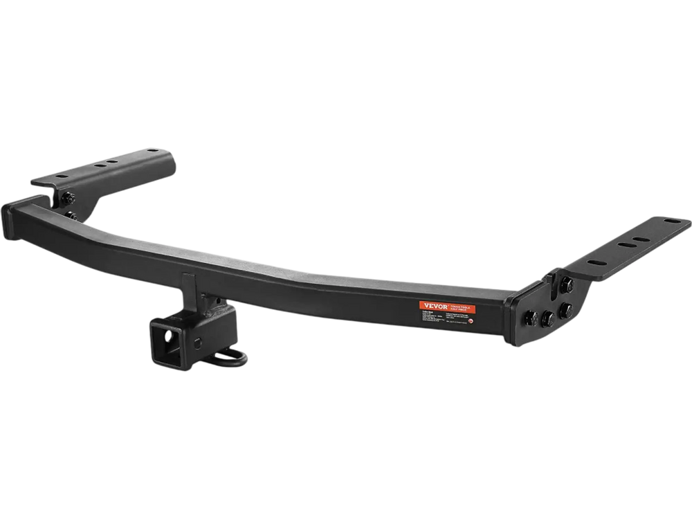 VEVOR Class 3 Trailer Hitch, 2-Inch Receiver, Q455B Steel Tube Frame, Compatible with 2020-2023 Toyota Highlander, Multi-Fit Hitch to Receive Ball Mount, Cargo Carrier, Bike Rack, and Tow Hook, Black