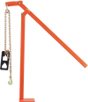 VEVOR 36 in T Post Puller, Heavy Duty Fence Post Pullers with Puller Plate & 47 in Lifting Chain, Labor-Saving T-Post Remover Tool for Round Fence Posts, Sign Posts & Tree Stumps