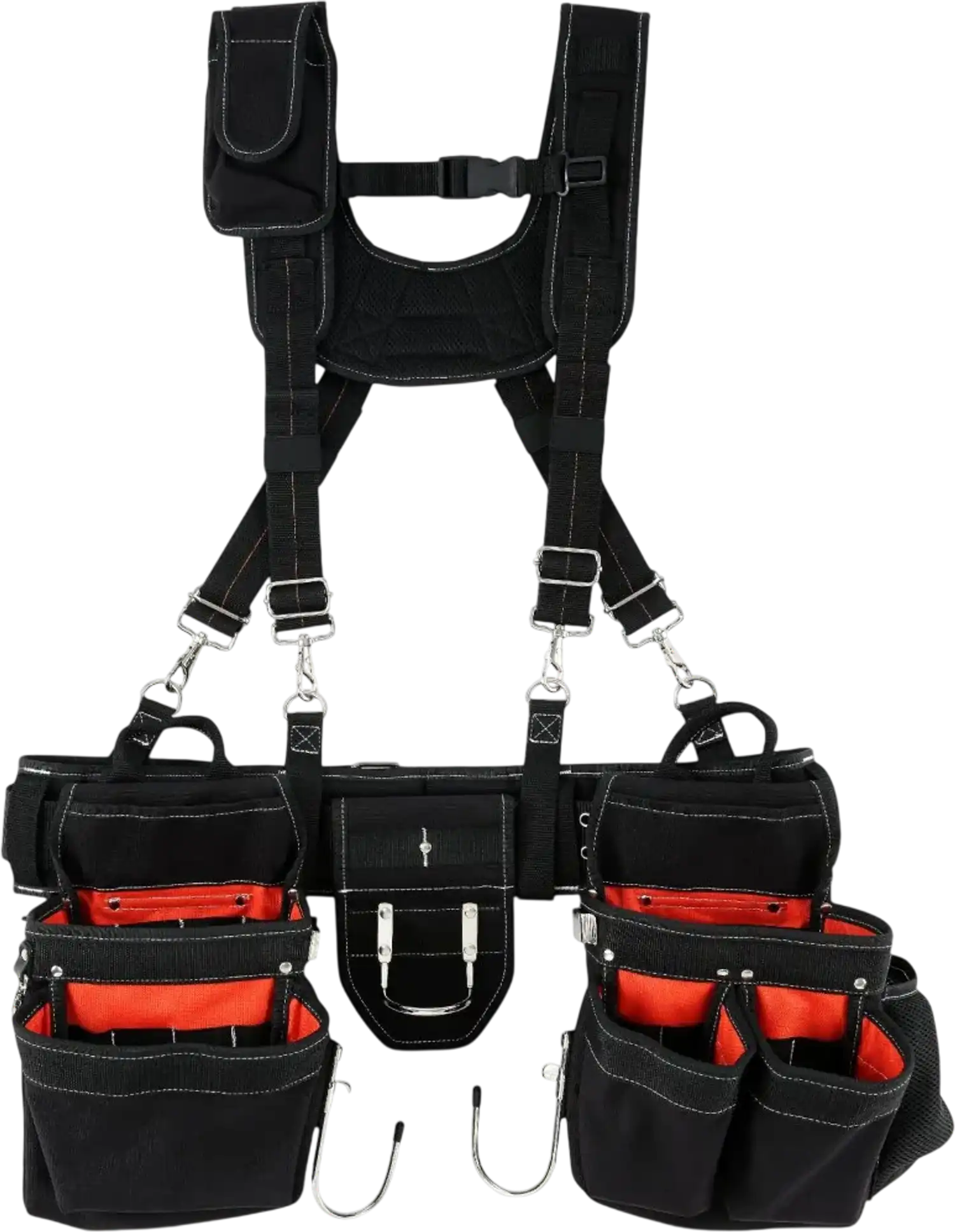 Vevor Tool Belt with Suspenders 34 Pockets Adjustable 29-54
