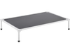 VEVOR Elevated Dog Bed for Large Dogs, Portable Raised Dog Cot with Aluminum Tube Metal Frame and Breathable Textilene Mesh, Indoor & Outdoor Pet Cooling Raised Hammock Bed, XL, Gray
