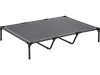 VEVOR Elevated Dog Bed for Large Dogs, Portable Raised Dog Cot with Steel Metal Frame and Breathable Teslin Mesh, Indoor & Outdoor Pet Cooling Raised Hammock Bed, XL, Gray