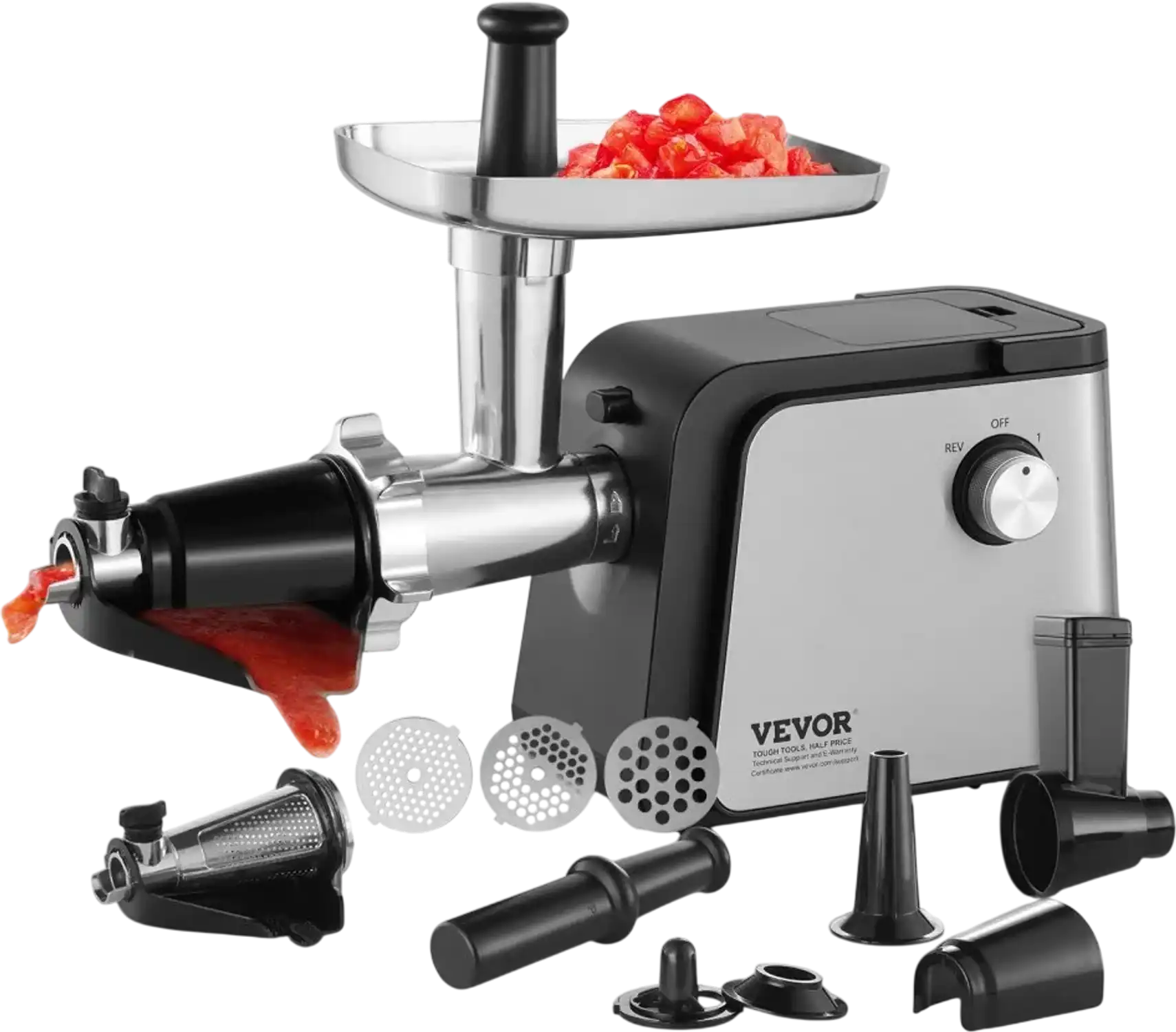 Vevor Tomato Strainer Electric Tomato Sauce Maker 500W 4.9 lbs/Min New