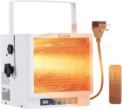 Vevor Electric Garage Heater 4800W Remote Control Ceiling Wall Mounted Workshop Heater New