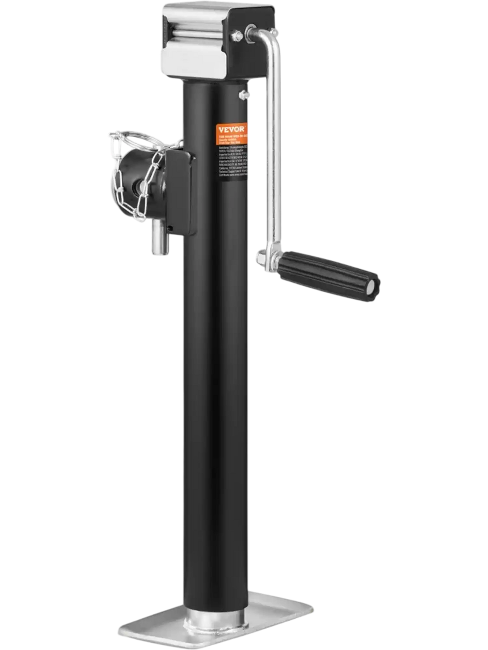 VEVOR Trailer Jack, Trailer Tongue Jack Welding-on 5000 lb Weight Capacity, Trailer Jack Stand with Handle for lifting RV Trailer, Horse Trailer, Utility Trailer, Yacht Trailer