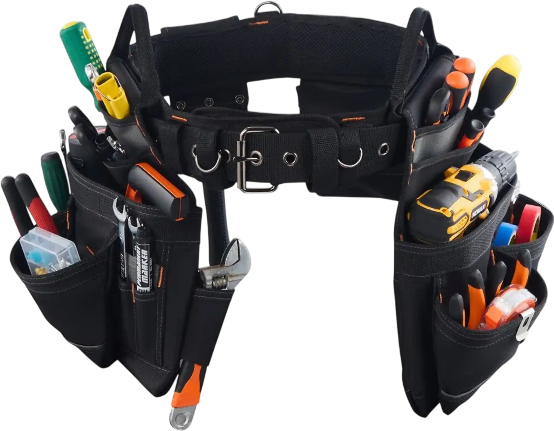 Vevor Tool Belt 18-Pocket Professional Adjustable Utility Belt New