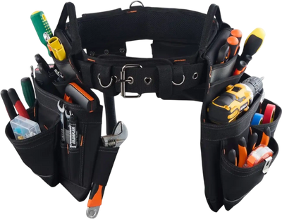 Vevor Tool Belt 18-Pocket Professional Adjustable Utility Belt New