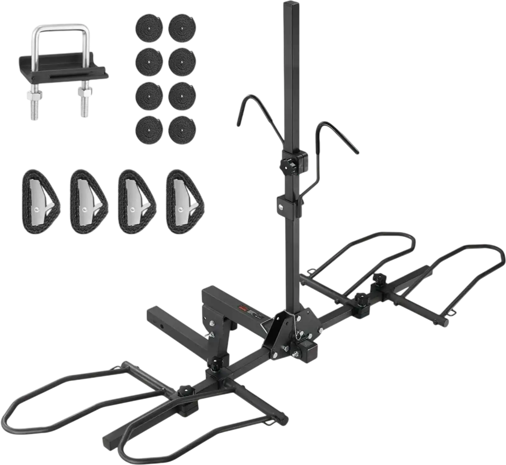 Vevor Bike Rack Hitch Mount 2-Bike Platform Style Folding Carrier New