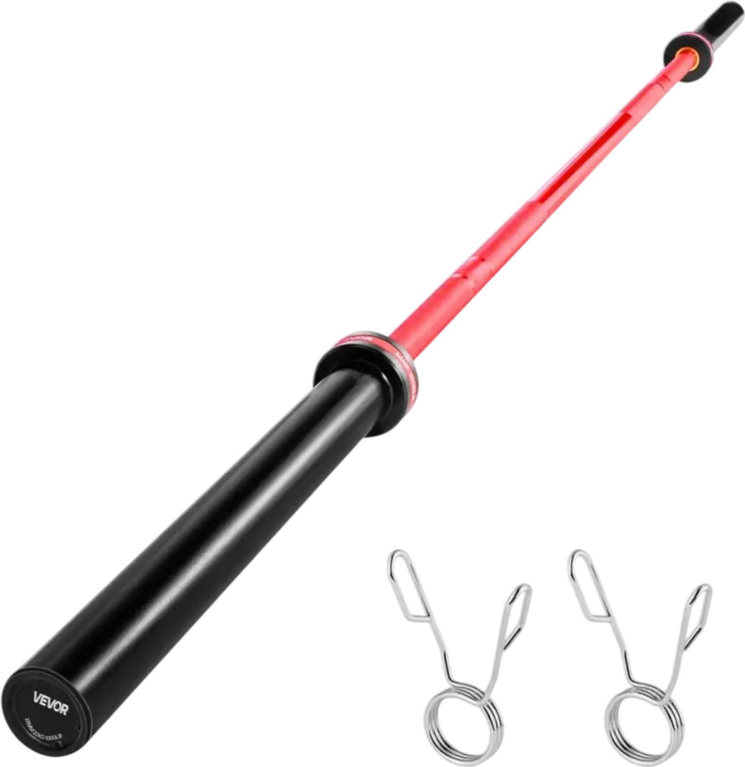 Vevor Barbell Bar 7' Olympic Weightlifting Strength Training New