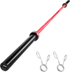 VEVOR 7FT Barbell Bar, Fits 2-Inch Weight Plates, Barbell Bar with Knurled Grip for Strength Training, Weightlifting, Squat, Deadlift, Bench Press, Curl, Overhead Press, 1000lbs/453kg Capacity