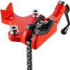 VEVOR Heavy-Duty Pipe Chain Vise, 1/4" - 6" Pipe Capacity, 28" Rugged Chain & Cast Iron Base, Industrial-Grade Pipe Clamping for Plumbing, Automotive Repairs, Metalworking