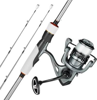 Vevor Rod and Reel Combo 7' IM7 Carbon Fiber Spinning Bass Fishing Pole New