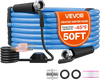 VEVOR 50FT Heated Water Hose for RV Antifreeze to -45°F Drinking Water Hose, 1/2" ID, Smooth Surface, Built-in Thermostat, Freeze & Leak-Proof, Lead and BPA Free, Fast Heating for RV Camping Garden