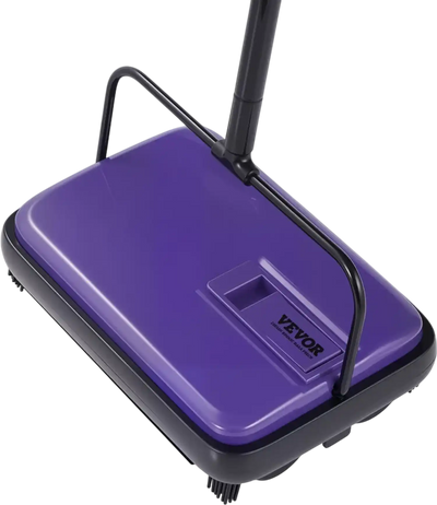 Vevor Carpet Sweeper Manual Floor Sweeper 300 ml Dustbin 6.7
