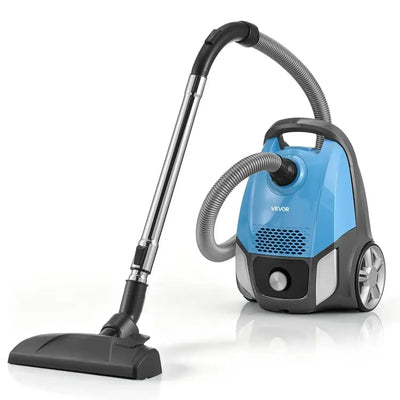 Vevor Canister Vacuum Cleaner Portable Bagged HEPA Vacuum 1000 W 17 kPa New
