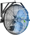 VEVOR 14 Inch Industrial Wall Mount Fan, High Velocity 2473 CFM Outdoor Fan with 3 Speeds, Waterproof IP44 Garage Wall Fan with Aluminum Blades for Workshop, Warehouse, Greenhouse