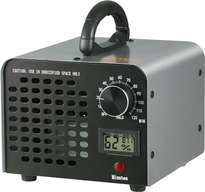 VEVOR Ozone Generator, 36000mg/h Ozone Machine Odor Remover, High Capacity Commercial/Industrial Ozone Generator Machine, Home Air Ionizers Deodorizer with 0-120 min Time Setting for Rooms, Cars, Pets