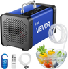 VEVOR Ozone Generator, 30000mg/h Commercial Ozone Machine, with 15s Delayed Start & Dual-Hose Water Mode & LCD Touchscreen, Industrial Deodorizer for Car, Smoke, Home Odors, Up to 2700 sq.ft