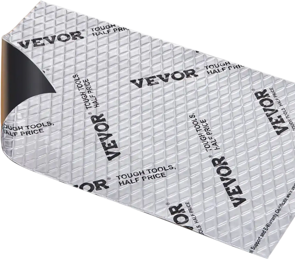 VEVOR Car Sound Deadening Mat, 80 mil 36 sqft Car Sound Dampening Material, Butyl Automotive Sound Deadener, Noise Insulation and Vibration Dampening Material for Car