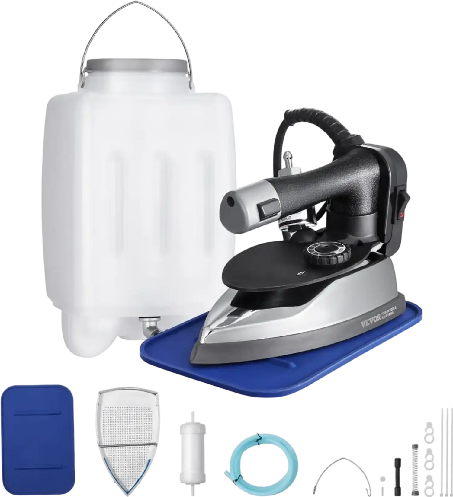Vevor Steam Iron Gravity Feed 1000W 3.5 L Industrial New