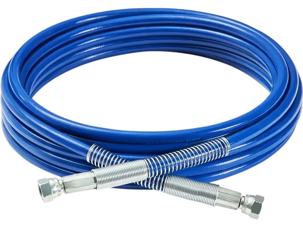 VEVOR 25ft Airless Paint Sprayer Hose, 1/4 in Universal Airless Paint Spray Hose, 4350 PSI High Pressure Flexible Airless Sprayer Hose, Multi-Layer Reinforced Steel Wire Braid Hose for Paint Sprayer