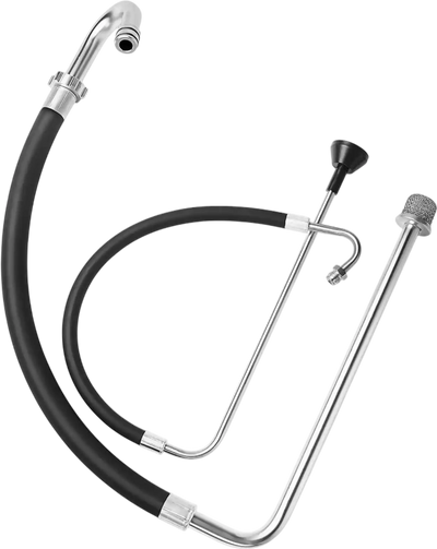 VEVOR Suction Hose Tube and Reflux Line Sets, Aluminum Alloy an Rubber Suction Hose and Reflux Line Set, Paint Sprayers Tool Part, Compatible with Multiple Airless Spraying/Line Painting Machine