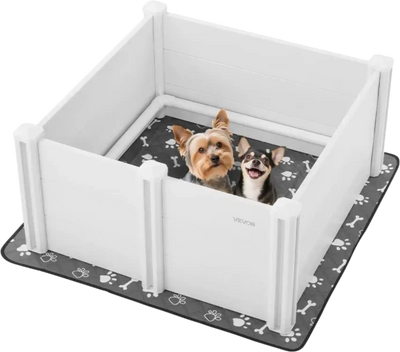 Vevor Dog Whelping Box 38.6 x 38.6 x 18.1