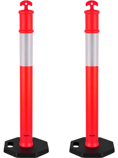 Vevor Traffic Delineator Posts 2-Pack 48
