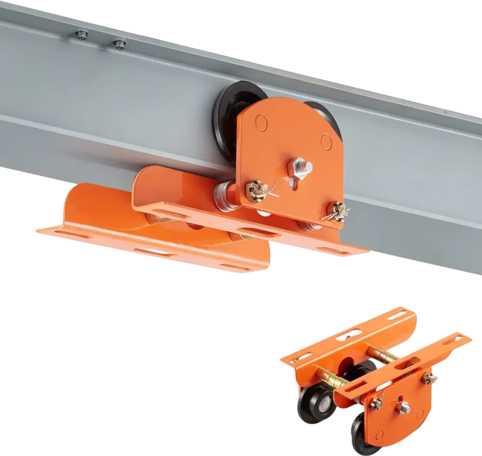 Vevor Manual Trolley Electric Hoist Push Beam 1100 lbs 0.5 Ton New