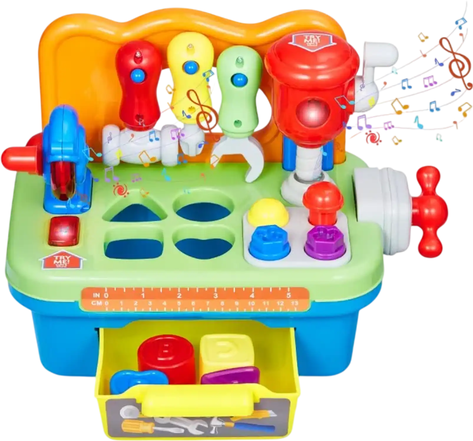 Vevor Workbench Toy Musical Learning Toddler Pretend Play Set New
