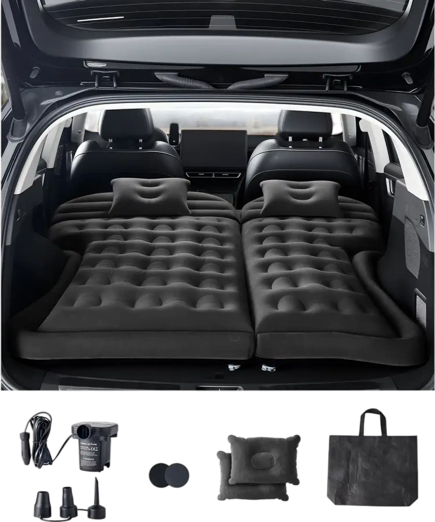 Vevor Car Air Mattress Inflatable Camping Travel Sleeping Bed New