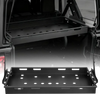 VEVOR Rear Trunk Cargo Rack, for 2018-2024 Jeep Wrangler JLU Sky One-Touch Power Top 4-Door Hardtops, 300 lbs, Carbon Steel Basket Tray Interior Storage Luggage Carrier with Net, Shelf Stand Organizer for Camping