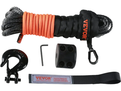 Vevor Synthetic Winch Rope 1/4
