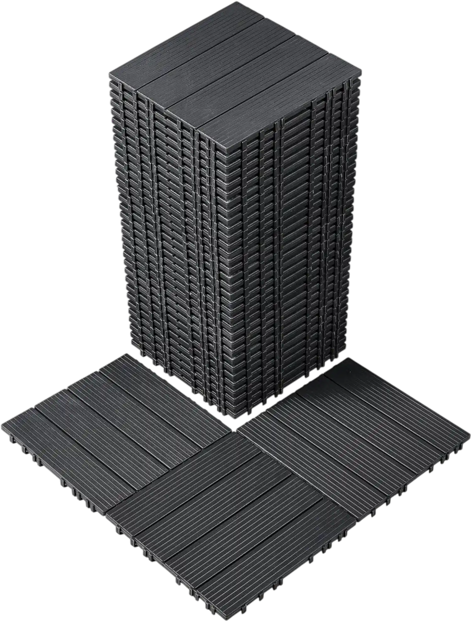 Vevor Deck Tiles Interlocking Plastic 36-Pack 11.8