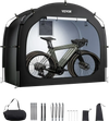 VEVOR Bike Storage Tent, 3 to 4 Bikes, Outdoor Spacious Bike Storage Tent with Ventilated Window, Waterproof Easy-to-Install Bike Tent with High Strength Fiberglass & Dual Zippers, Fit for Bicycle