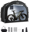 VEVOR Bike Storage Tent, 4 to 5 Bikes, Outdoor Spacious Bike Storage Tent with Ventilated Window, Waterproof Easy-to-Install Bike Tent with High Strength Fiberglass & Dual Zippers, Fit for Bicycle