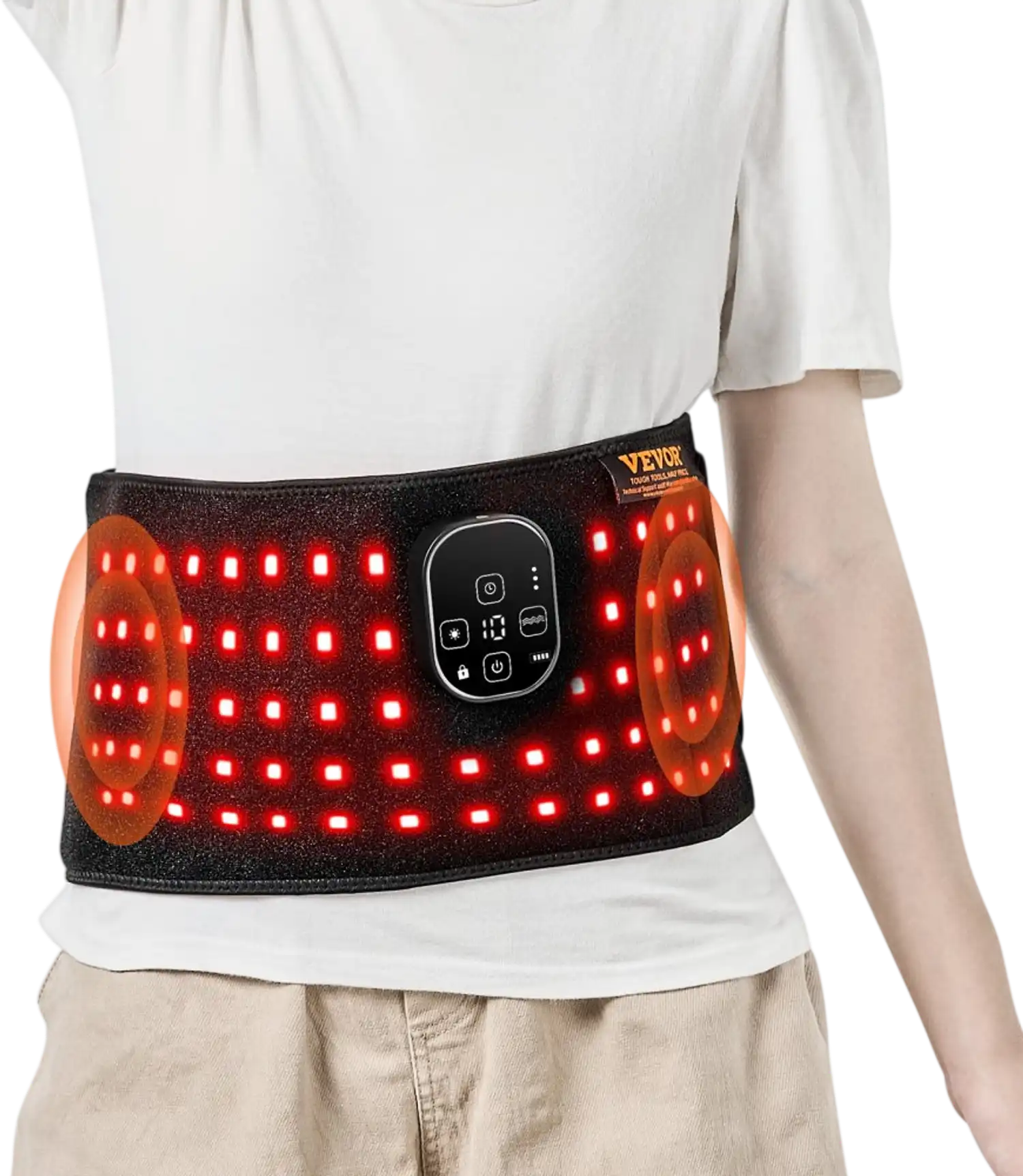 Vevor Red Light Therapy Belt Waist Wrap Pain Relief Pad New