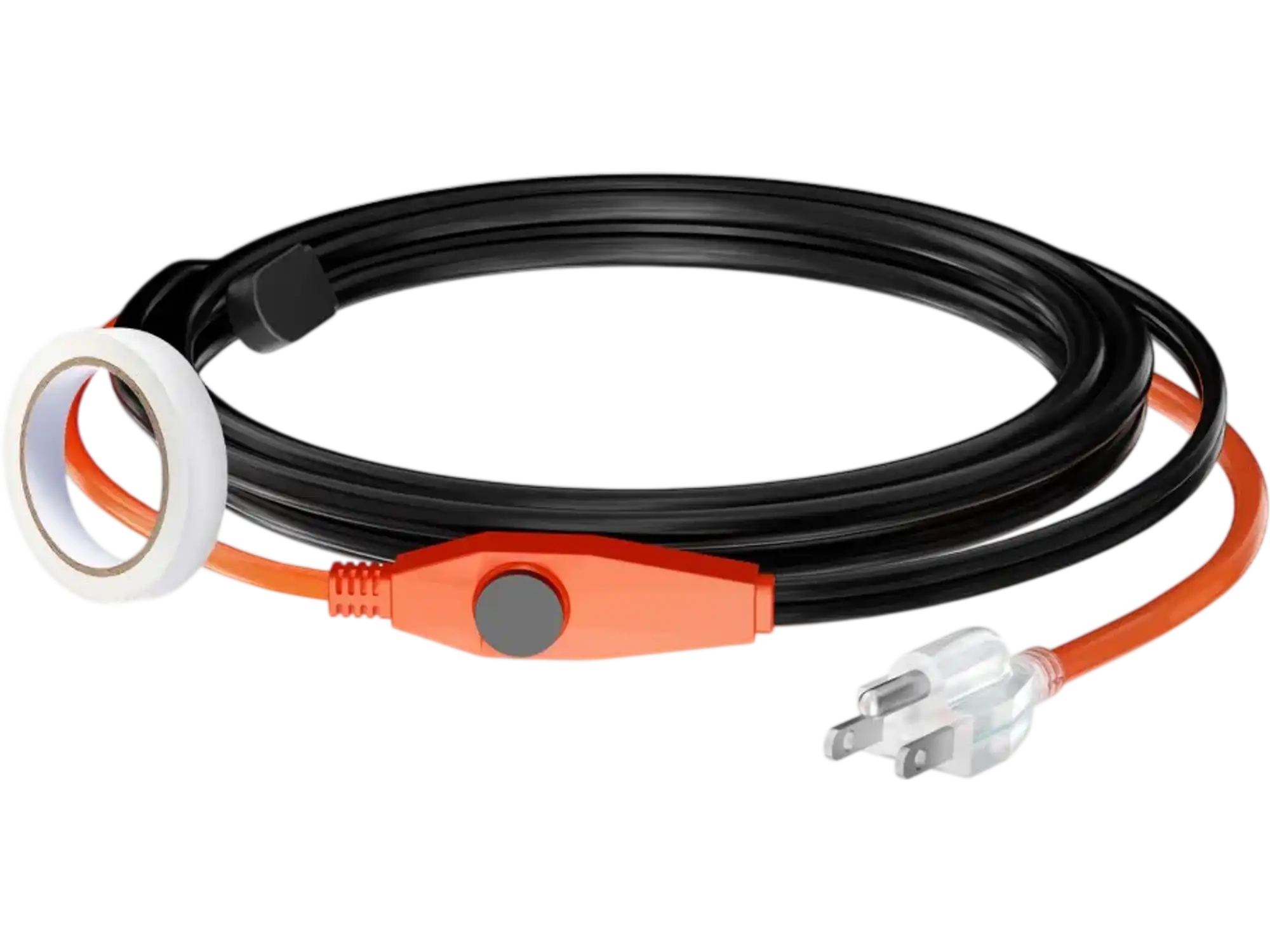 Vevor Pipe Heating Cable 6' 7W/FT Heat Tape with Built-in Thermostat New
