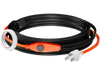 VEVOR Pipe Heating Cable, 24FT 7W/FT Heat Tape for Pipes with Built-in Thermostat, Water Pipe Heat Cable Protects PVC Hose, Metal and Plastic Pipe from Freezing