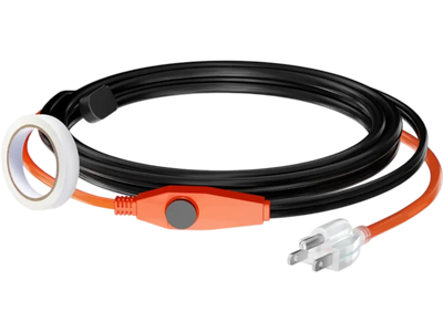 Vevor Heating Cable 3' Pipe Heat Tape with Built-In Thermostat New