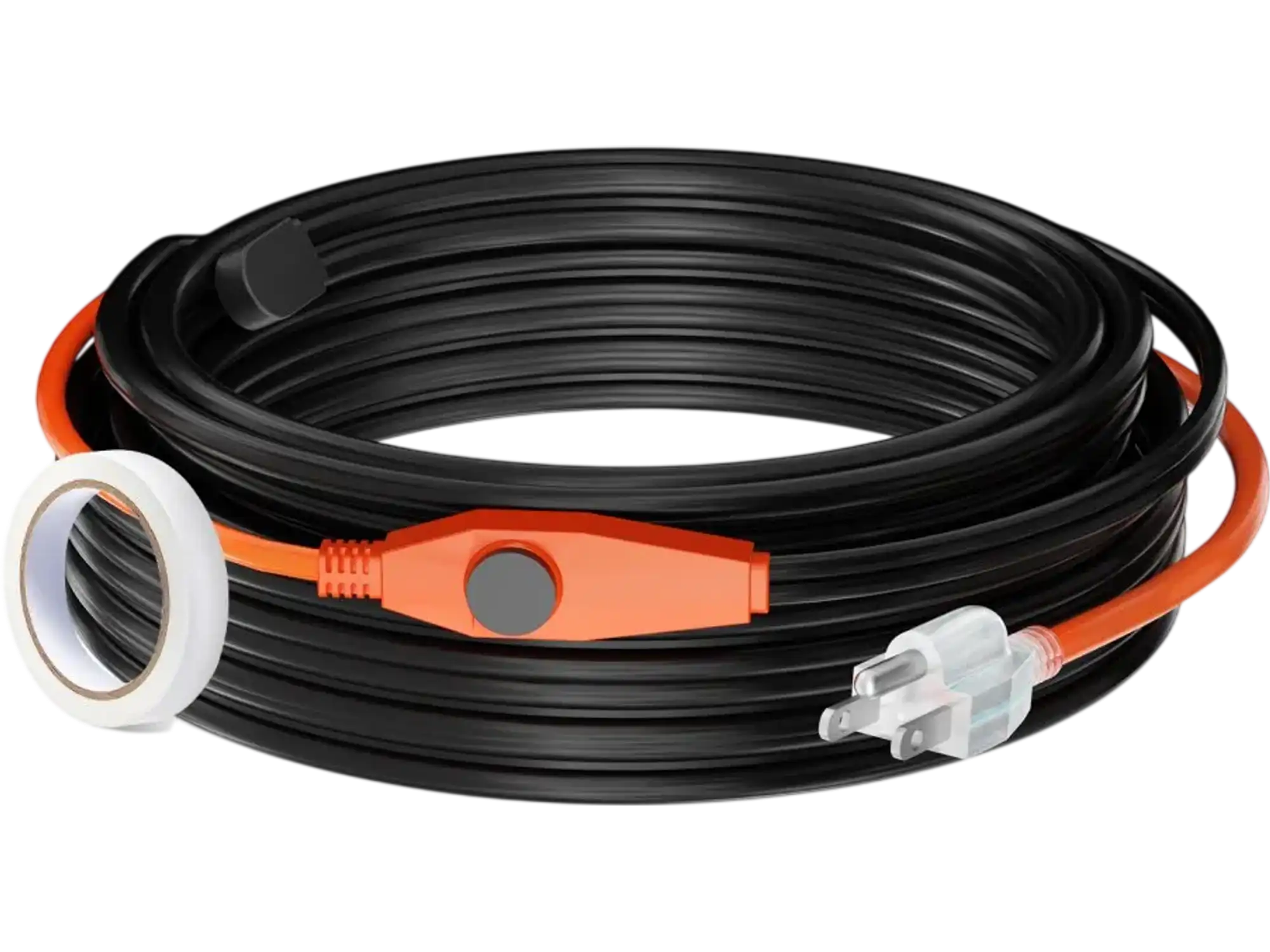 Vevor Pipe Heating Cable 80' Heat Tape with Built-in Thermostat New