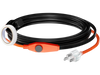 VEVOR Pipe Heating Cable, 9FT 7W/FT Heat Tape for Pipes with Built-in Thermostat, Water Pipe Heat Cable Protects PVC Hose, Metal and Plastic Pipe from Freezing