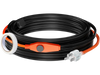 VEVOR Pipe Heating Cable, 30FT 7W/FT Heat Tape for Pipes with Built-in Thermostat, Water Pipe Heat Cable Protects PVC Hose, Metal and Plastic Pipe from Freezing